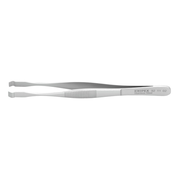 KNIPEX Positioning tweezers stainless steel serrated 145 mm Item number 92 11 02 - Tweezers