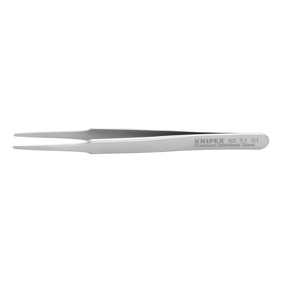 KNIPEX Precision tweezers stainless steel smooth 120 mm Item no. 92 51 01 - Tweezers
