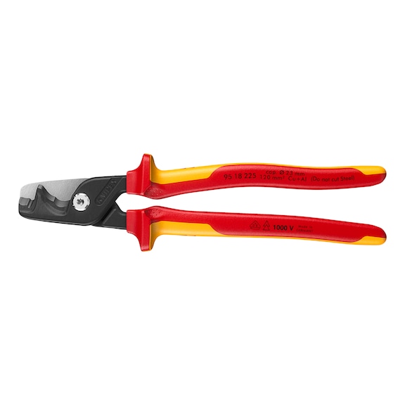 KNIPEX StepCut XL cable shears VDE 234 mm Article 95 18 225 - Cable shears