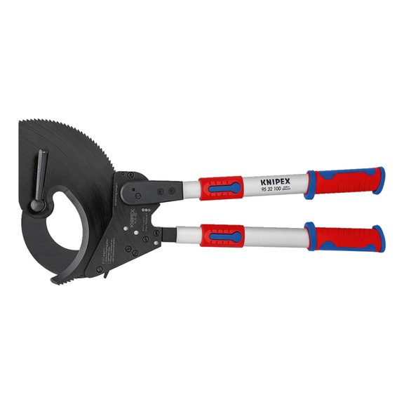KNIPEX Cable cutter ratchet principle 680 mm Article 95 32 100 - Cable shears