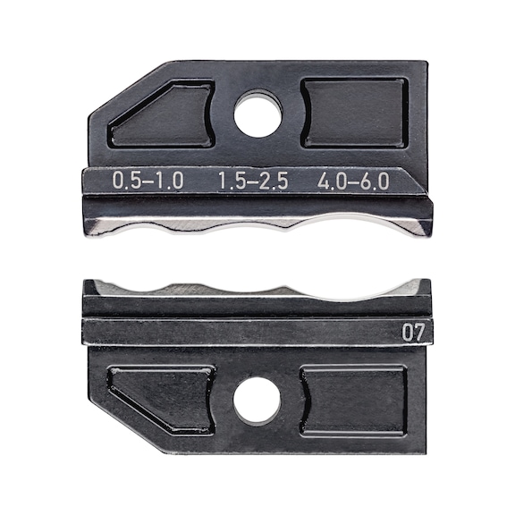 KNIPEX Crimpeinsatz für Schrumpfschlauchverbinder Artikelnummer 97 49 07 - Crimpzange