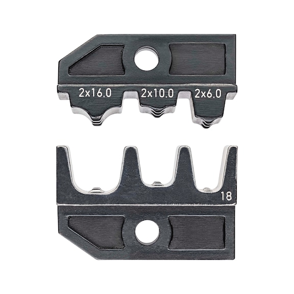 KNIPEX crimping die for twin wire end ferrules Article number 97 49 18 - Crimping pliers