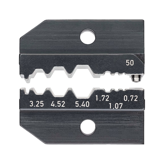KNIPEX Crimping dies for coaxial connectors Article number 97 49 50 - Crimping pliers