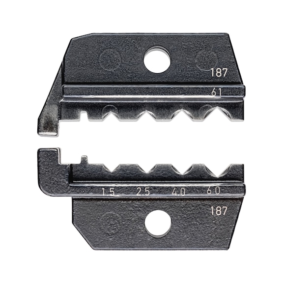 KNIPEX crimping die for turned contacts Article number 97 49 61 - Crimping pliers