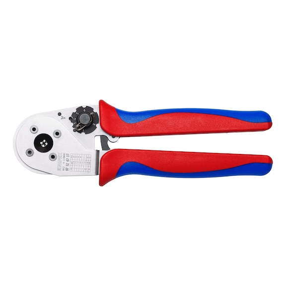 KNIPEX Vierdorncrimpzange für DT-Kontakte 230 mm Artikelnummer 97 52 67 DT - Crimpzange