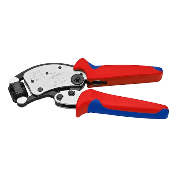 KNIPEX Self-adjusting crimping pliers for wire end ferrules 200 mm Article 97 53 19 - Crimping pliers