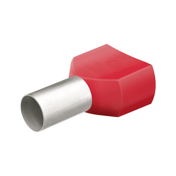 KNIPEX twin wire end ferrules with plastic collar 200x Article number 97 99 372 - Wire end ferrule