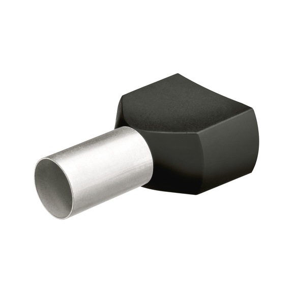 KNIPEX twin wire end ferrules with plastic collar 200x Article number 97 99 373 - Wire end ferrule