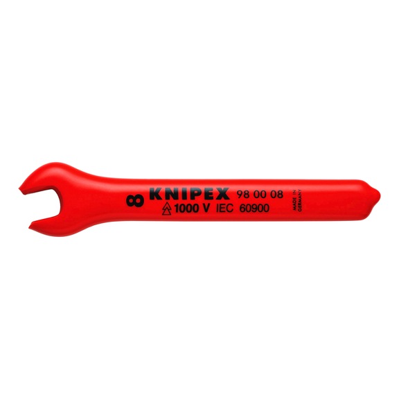 KNIPEX Compression wrench Article number 98 00 08 - Combination wrench