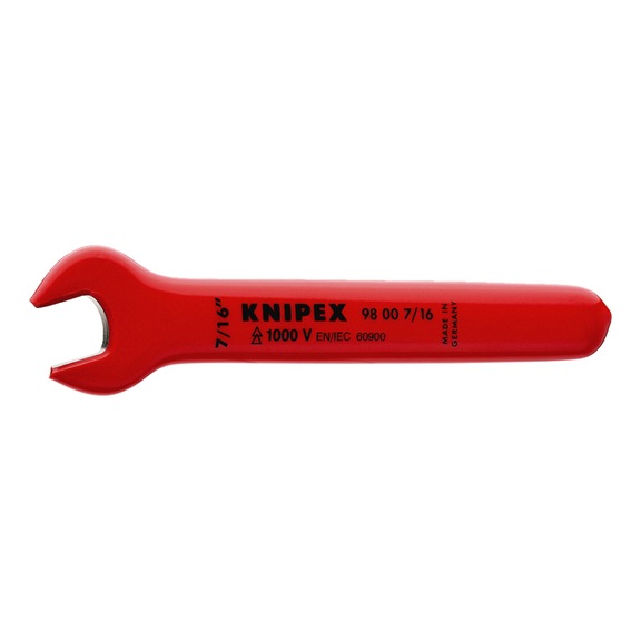 KNIPEX Open-end wrench article number 98 00 7/16" - Combination wrench