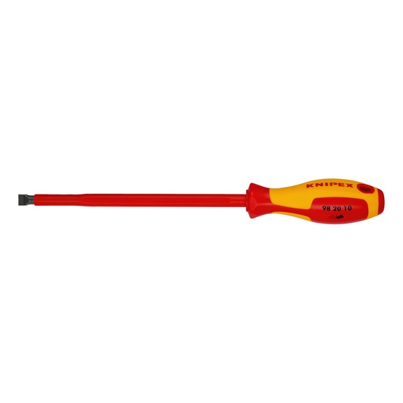 KNIPEX Slotted screwdriver VDE 320 mm Article 98 20 10 - Socket wrench