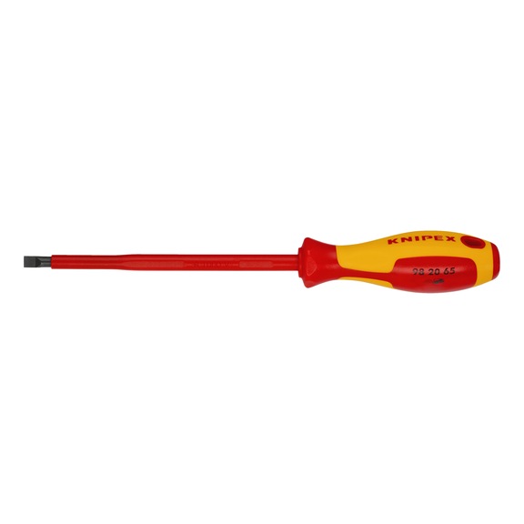 KNIPEX Slotted screwdriver VDE 262 mm Article 98 20 65 - Socket wrench