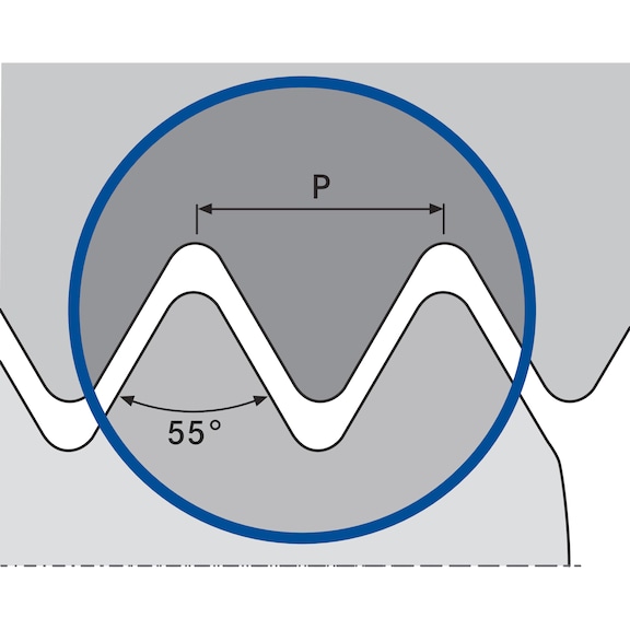 ATORN Full-profile thread cutting insert W VER/L HC5515 - 3