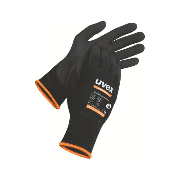 UVEX Assembly glove athletic lite xt, sold in pairs, size 9 - 