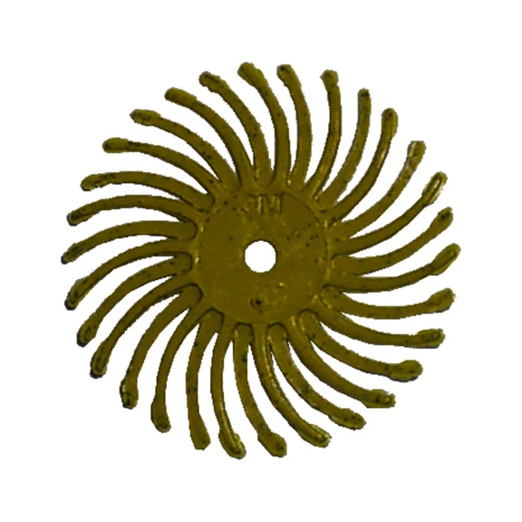 3M Scotch Brite (TM) Radial Bristle Brush RB-ZB hellgrün 1 Micron 7000000766 - Radial Borstenbürste