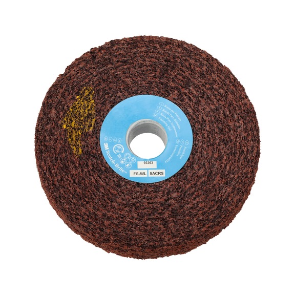 3M Scotch-Brite (TM) Finishing Compact Disc FS-WL Hardness 6 S FIN 7000028492 - Abrasive made from bonded abrasive with bore or thread