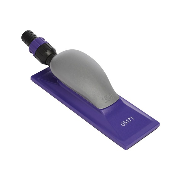 3M Hookit (TM) Purple Premium Handblock 70 mm x 198 mm Multihole 7000032189 - Abrasives, abrasive media (other)