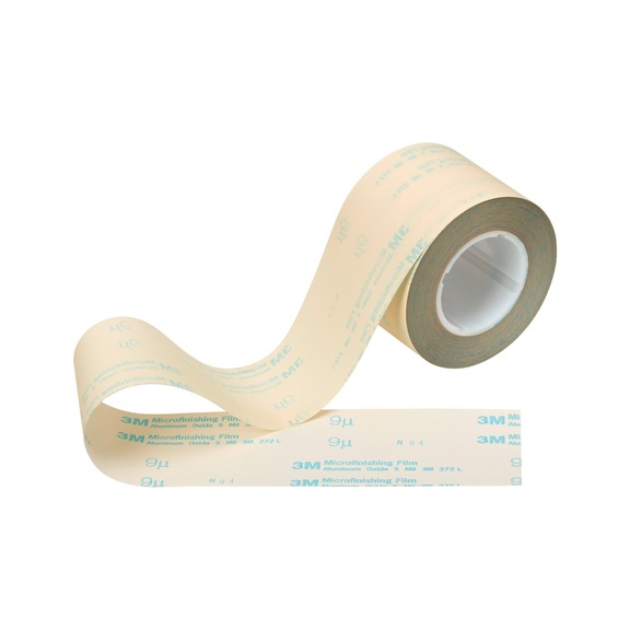 3M Microfinishing Film Rolle 272L 100 mm x 50 m x 76,2 mm 7000034109 - Filmrolle
