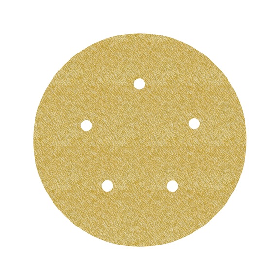 3M Hookit (TM) paper sanding disc 255P 125 mm P240 5 holes 7000034154 - Paper sanding disc