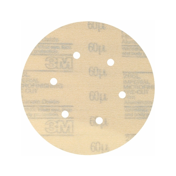 3M Hookit (TM) Microfinishing Film Disc 266L 150 mm 6-perforated 7000034163 - Film disk