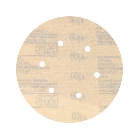3M Hookit (TM) Microfinishing Film Disc 266L 150 mm 6-perforated 7000034165 - Film disk