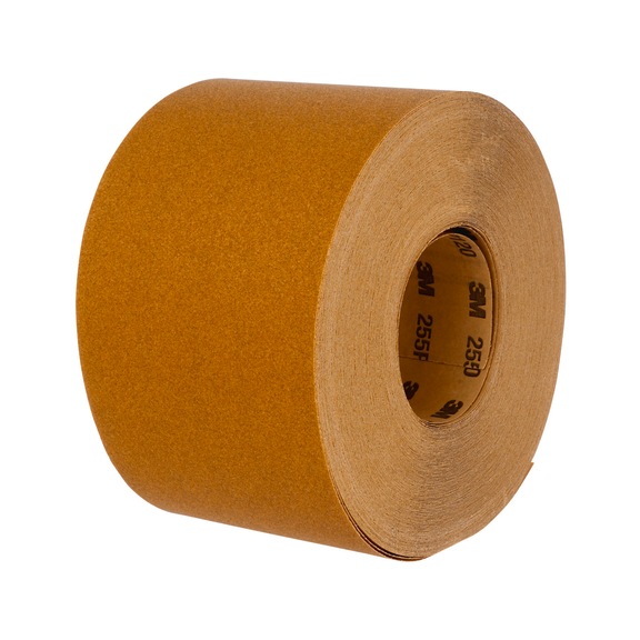 3M Hookit (TM) paper abrasive roll 255P 1350 mm x 50 m P80 unperforated 7000034248 - Paper sanding roll