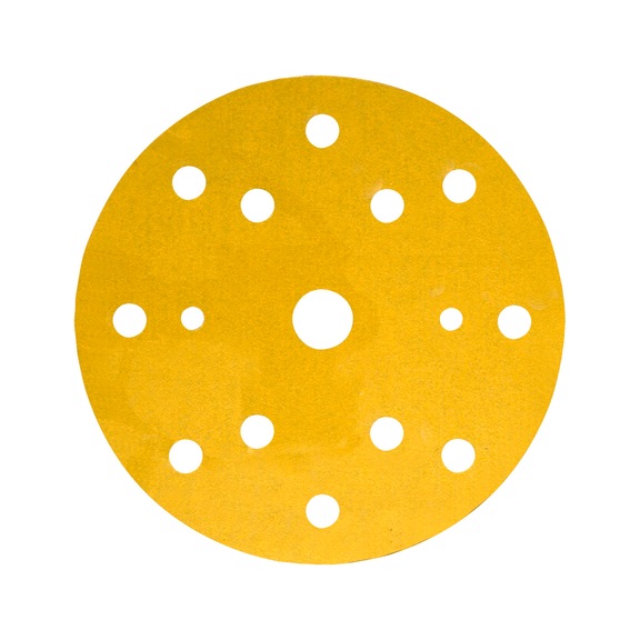 3M Hookit (TM) paper sanding disc 255P 150 mm P400 15 holes 7000034351 - Paper sanding disc