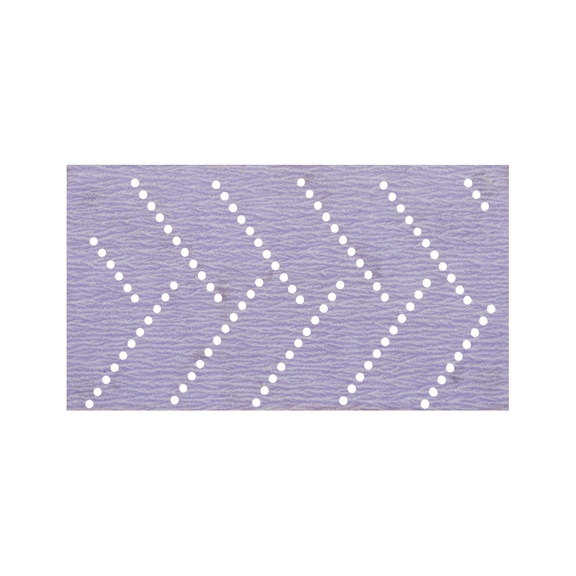 3M Hookit (TM) Purple Premium sanding strips 334U 70x127 mm P500 7000034452 - Paper sanding sheet