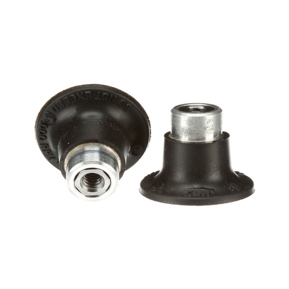 3M Roloc (TM) backing pad DR-AC 1/4 inch mount 38.1 mm medium 7000045280 - Backing pad without adhesive function