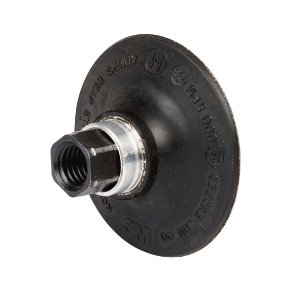 3M Roloc (TM) backing pad DR-AC with M14 mount 76.2 mm medium 7000045695 - Backing pad without adhesive function