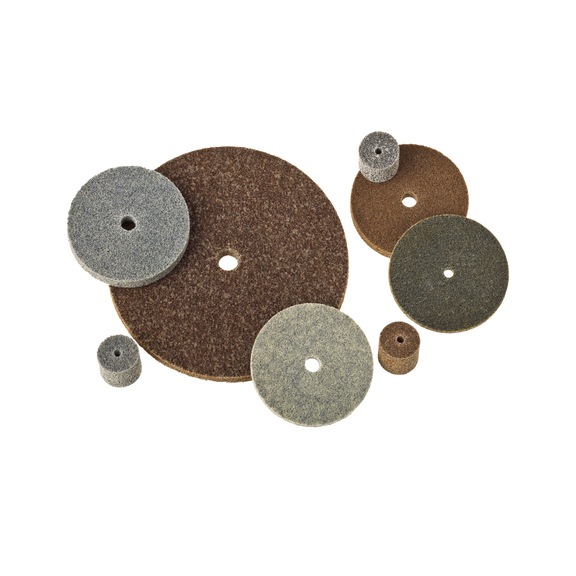3M Scotch-Brite (TM) compact washer EXL pressed XL-UW 7000046079 - Abrasive made from bonded abrasive with bore or thread