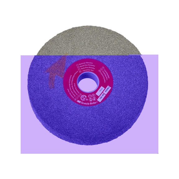 3M Scotch-Brite (TM) deburring compact wheel DB-WL 7000046085 - Abrasive made from bonded abrasive with bore or thread