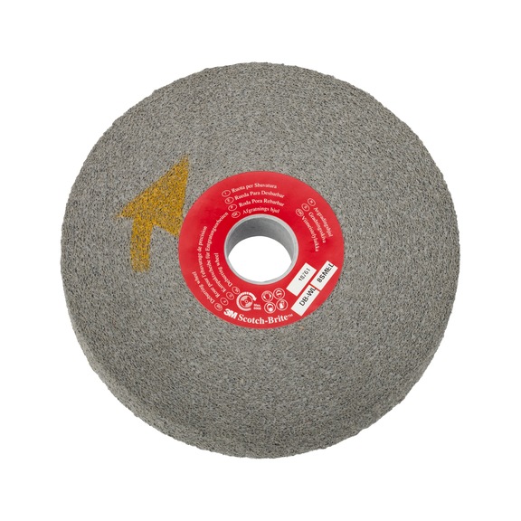 3M Scotch-Brite (TM) deburring compact wheel DB-WL 7000046086 - Abrasive made from bonded abrasive with bore or thread