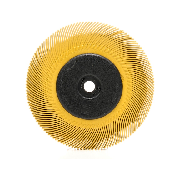 3M Scotch-Brite (TM) Radial Bristle Brush BB-ZB orange 6 micron type C 7000046180 - Radial bristle brush