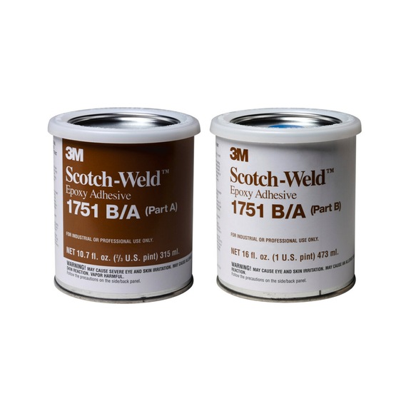 3M Scotch-Weld (TM) 2-component construction adhesive gray 3.78 L 7000046339 - Epoxy resin adhesive
