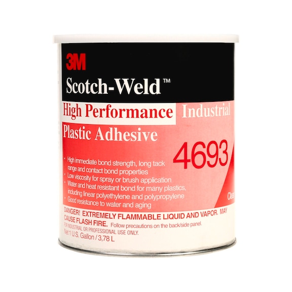 3M Solvent-based adhesive for synthetic elastomers Amber 3.785 L 7000046575 - Solvent adhesive