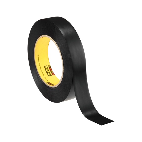 3M Soft PVC Adhesive Tape 472 Black 76 mm x 33 m 0.26 mm 7000047483 - PVC adhesive tape