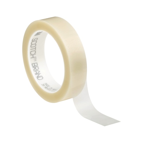 3M Polyesterklebeband 853 Transparent 51 mm x 66 m 0.06 mm 7000048411 - Klebeband (Elektroinstallation)