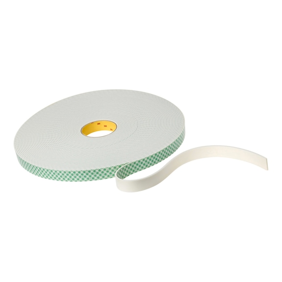 3M Double-sided urethane foam adhesive tape 4008 Beige 50 mm x 33 m 7000048431 - 3M adhesive tape double-sided (not specified)