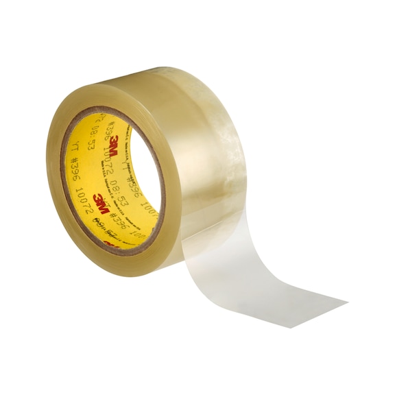 3M Polyester Adhesive Tape 396 Transparent 51 mm x 33 m 0.10 mm 7000048490 - Polyester adhesive tape