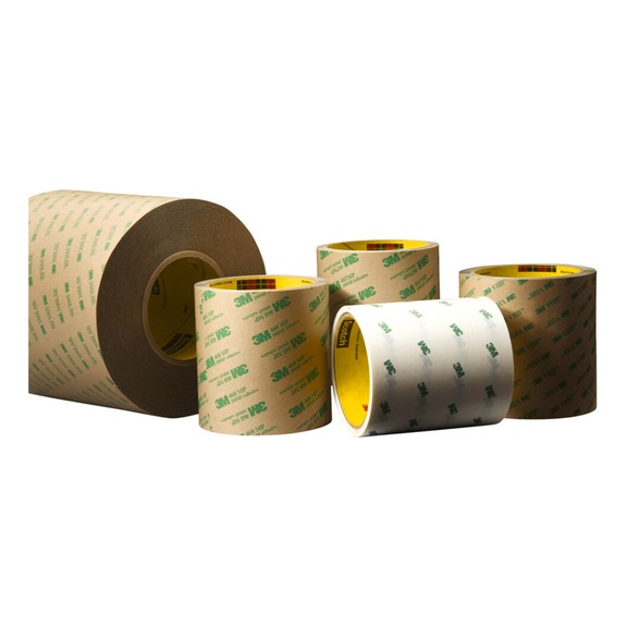3M Transfer Adhesive Tape 966 Transparent 610 mm x 55 m 0.05 mm 7000048499 - Adhesive film without carrier