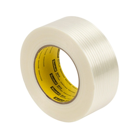 3M Scotch (R) Filament Adhesive Tape 8915 Transparent 12 mm x 55 m 0.15 mm 7000048604 - Filament adhesive tape