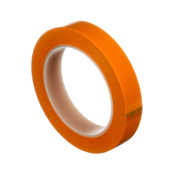 3M Scotch (R) Hochtemperatur-Farblinienband 4735 Orange 19 mm x 33 m 7000048652 - Papier-Klebeband