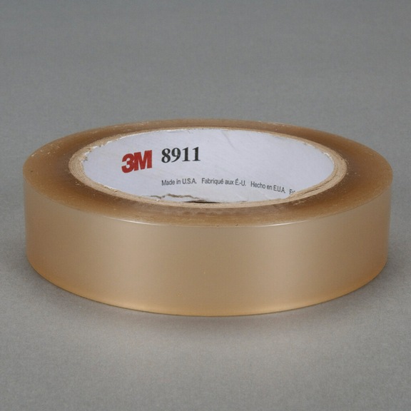 3M Polyester Adhesive Tape 8911 Transparent 25 mm x 66 m 0.06 mm 7000049592 - Adhesive tape (electrical installation)