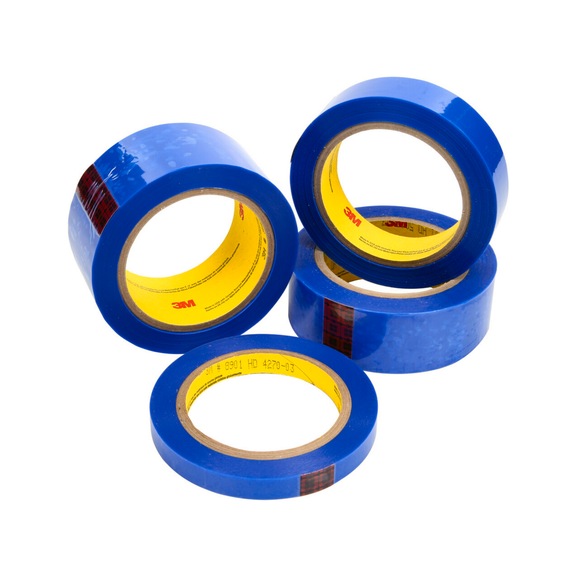 3M Polyester Adhesive Tape 8901 Blue 19 mm x 66 m 0.06 mm 7000049596 - Adhesive tape (electrical installation)