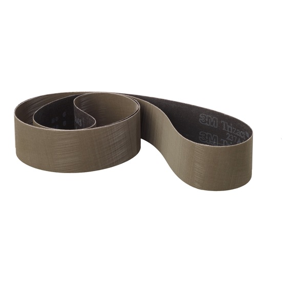 3M Trizact (TM) fabric abrasive belt 237AA 120 mm x 9000 mm A65 STA 7000060027 - Fabric sanding belt
