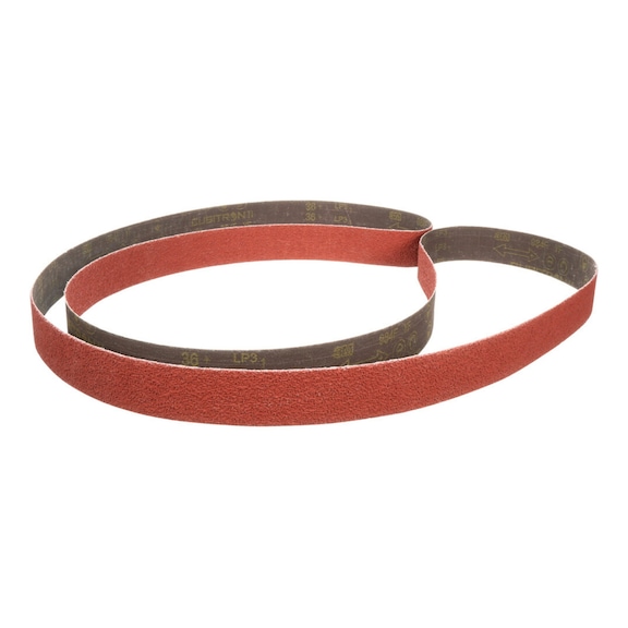 3M Cubitron (TM) fabric abrasive belt 984F 60 mm x 3500 mm 36+ 7000060749 - Fabric sanding belt