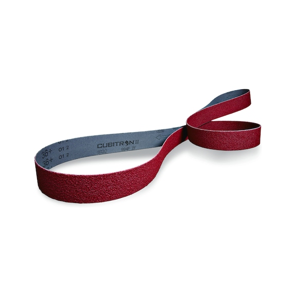 3M Cubitron (TM) fabric abrasive belt 994F 75 mm x 2000 mm 36+ 7000060891 - Fabric sanding belt