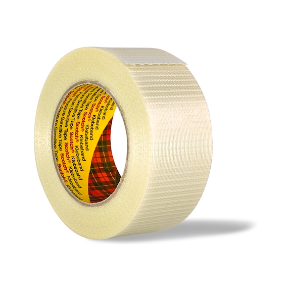 3M Scotch (R) Filament Adhesive Tape 8959 Transparent 50 mm x 50 m 0.15 mm 7000062459 - Filament adhesive tape
