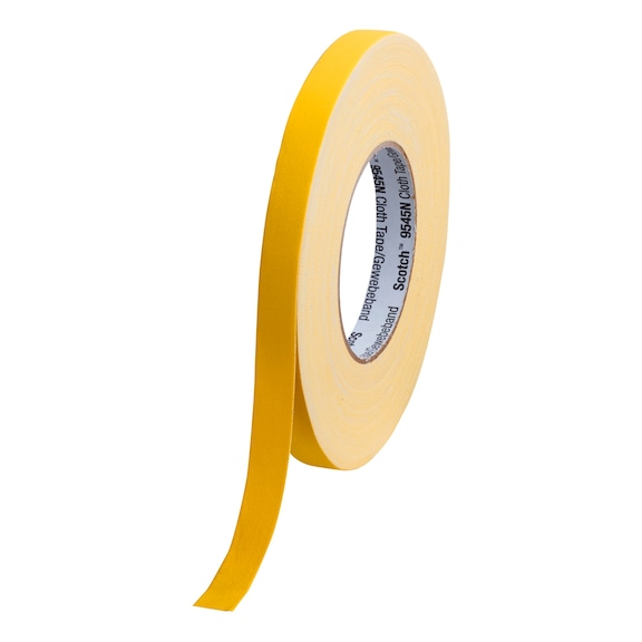 3M Scotch (R) Gewebeband 9545N imprägniert Gelb 15 mm x 50 m 0,3 mm 7000062736 - Klebeband (Elektroinstallation)
